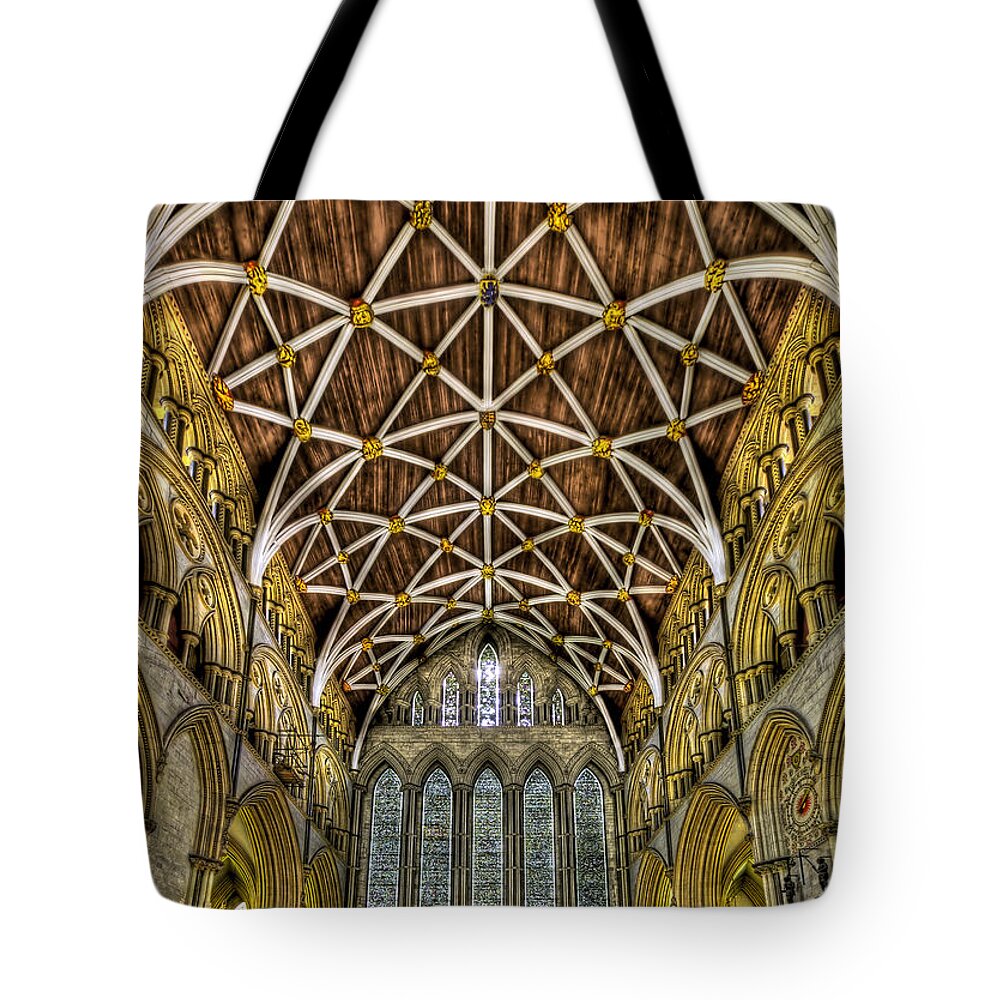 York Tote Bag featuring the photograph Eternal Praise by Evelina Kremsdorf