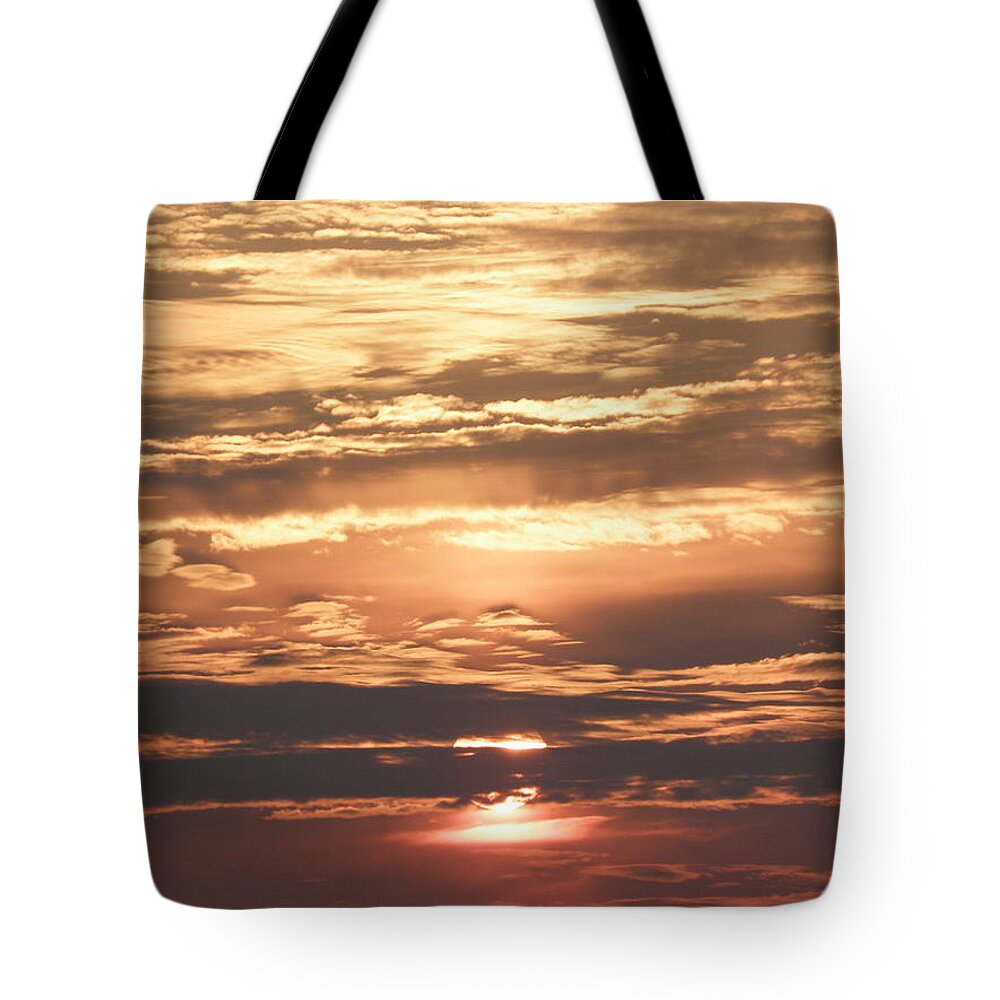 Sunrise Tote Bag featuring the photograph Explosion Of Color by Kim Galluzzo