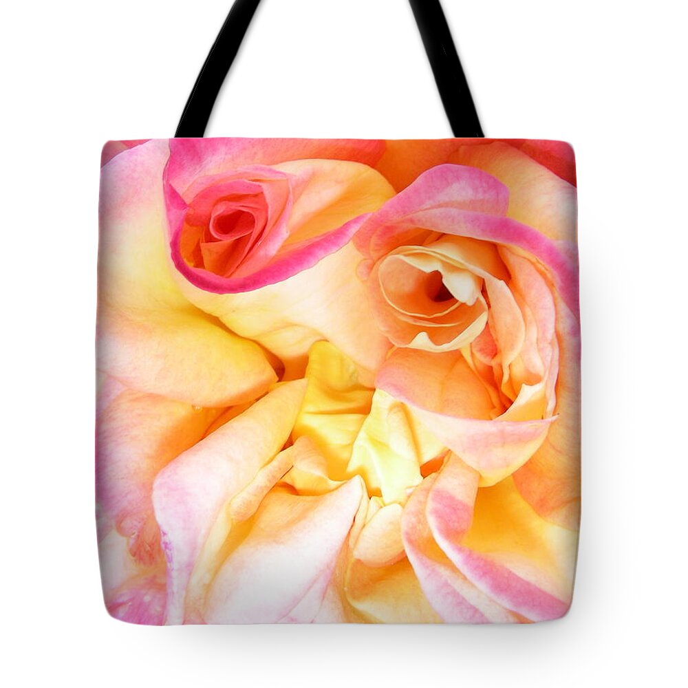 Rose Tote Bag featuring the photograph Face by Mark Gilman