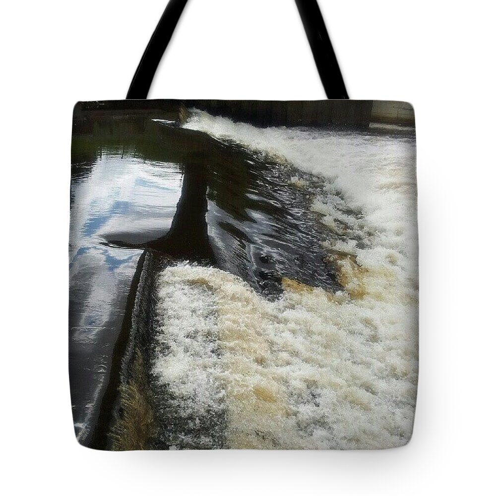  Tote Bag featuring the photograph Fall At Paul Mccartney's River Mersey by Abbie Shores