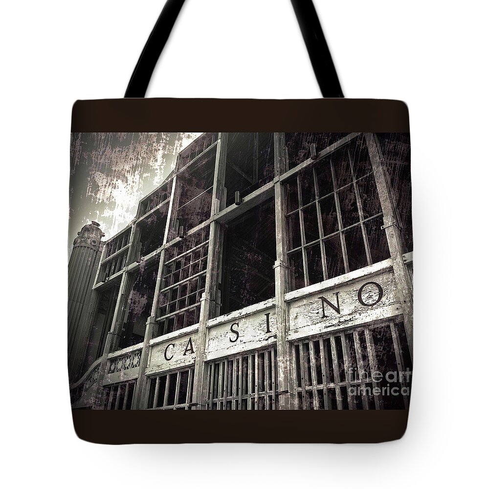 Casino Tote Bag featuring the photograph Fall Of An Empire by Kevyn Bashore