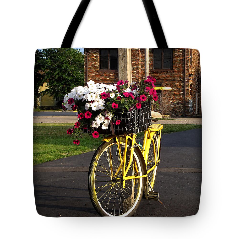 Flowers Tote Bag featuring the photograph Flower cycle by Ms Judi
