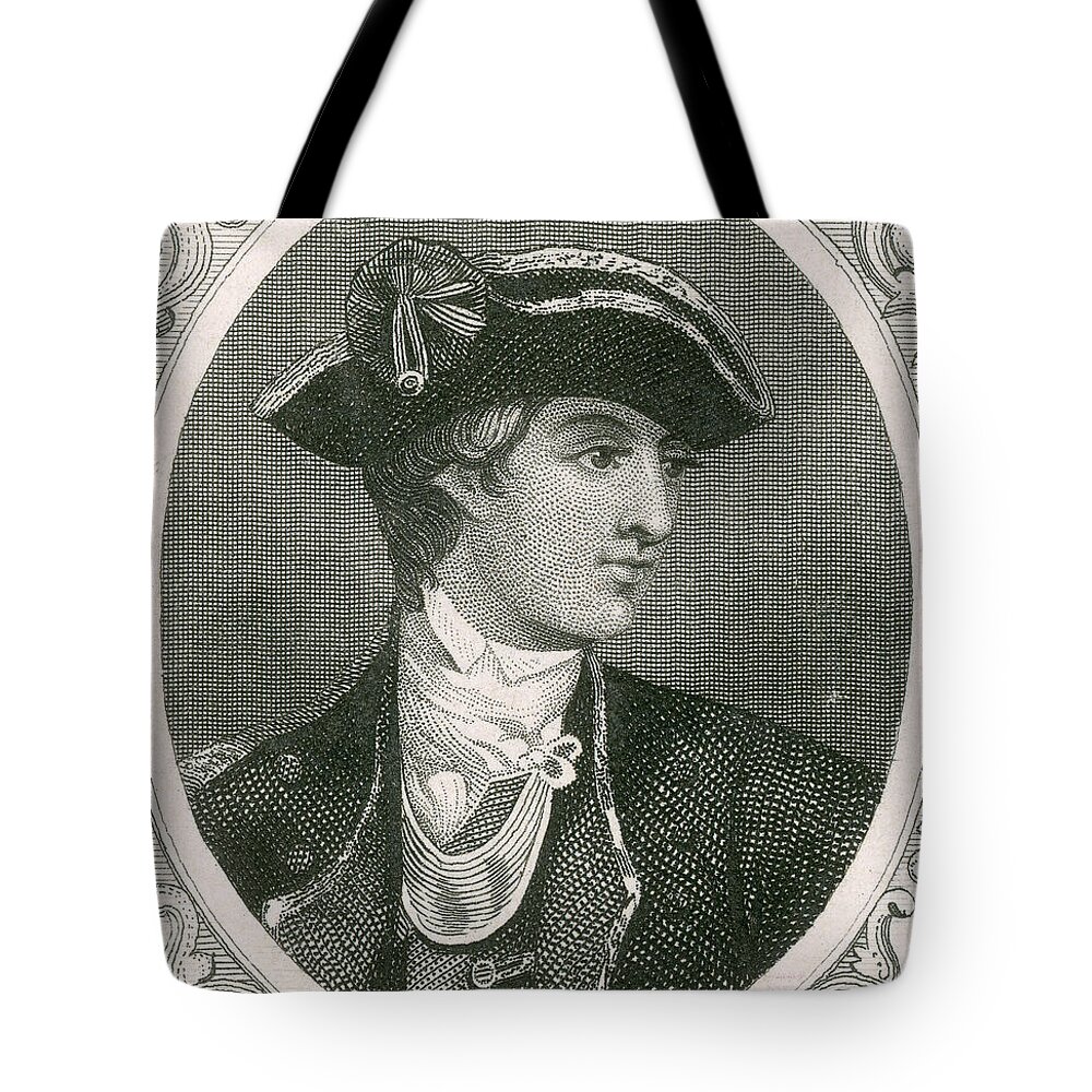 Continental Army Tote Bag featuring the photograph General David Wooster by Photo Researchers