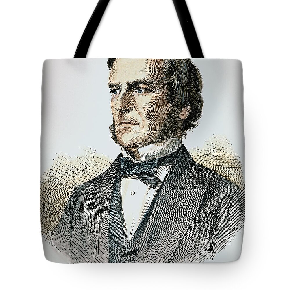 1865 Tote Bag featuring the photograph George Boole (1815-1864) by Granger
