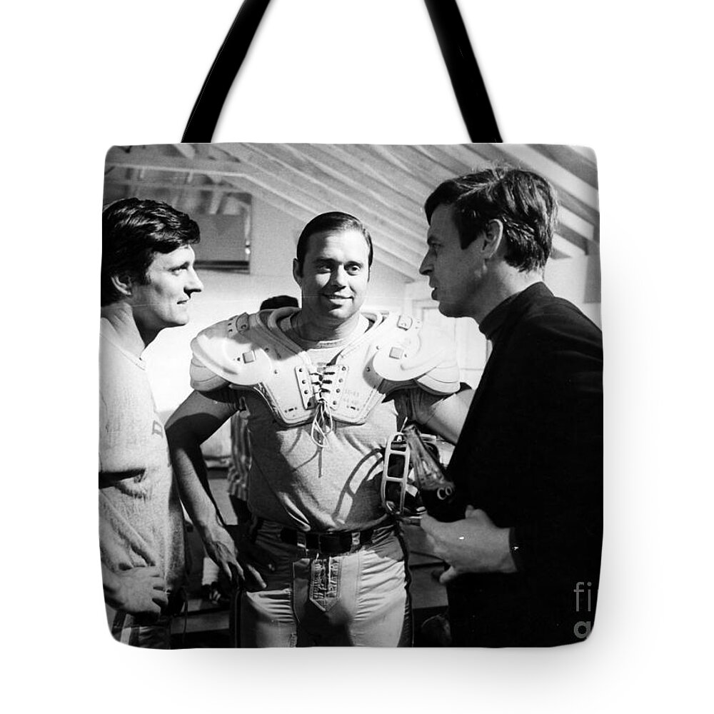 1968 Tote Bag featuring the photograph George Plimpton (1927-2003) by Granger
