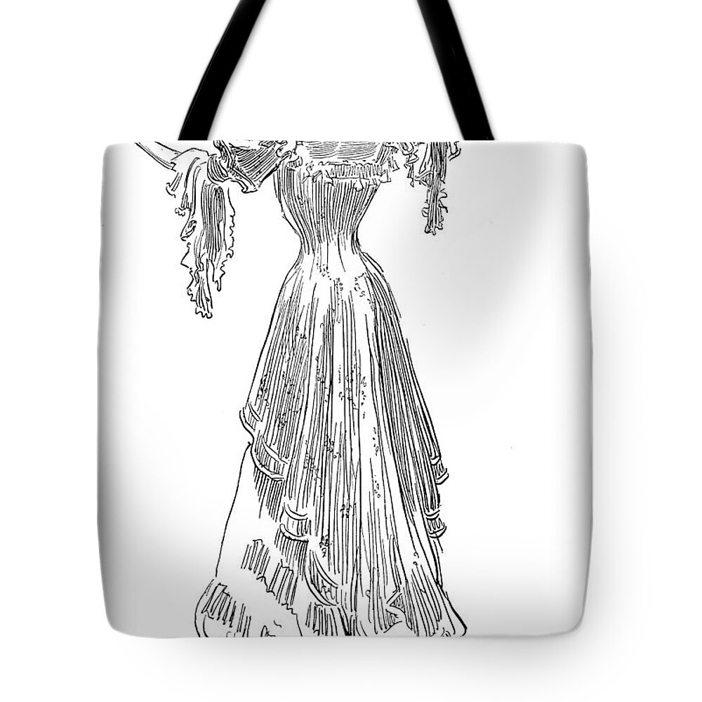 1903 Tote Bag featuring the photograph Gibson: Gibson Girl, 1903 by Granger