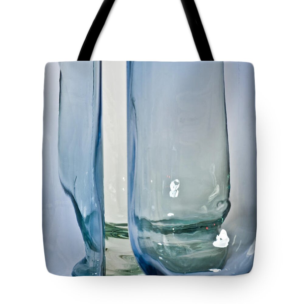 Decorative Tote Bag featuring the photograph Glass Show by Heiko Koehrer-Wagner