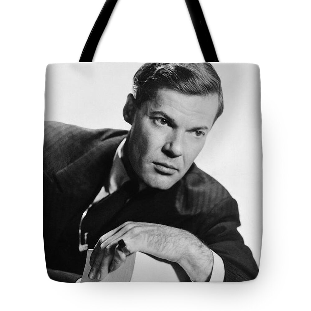 1945 Tote Bag featuring the photograph Glenway Wescott (1901-1987) by Granger