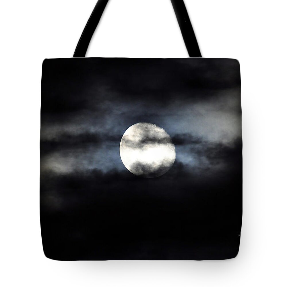 Moon Tote Bag featuring the photograph Glorious Gibbous by Al Powell Photography USA