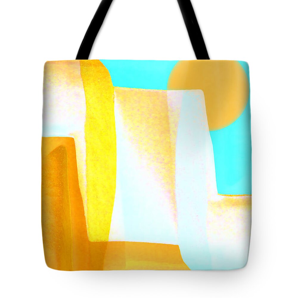 Golden Tote Bag featuring the photograph Golden Canyons by Carol Leigh