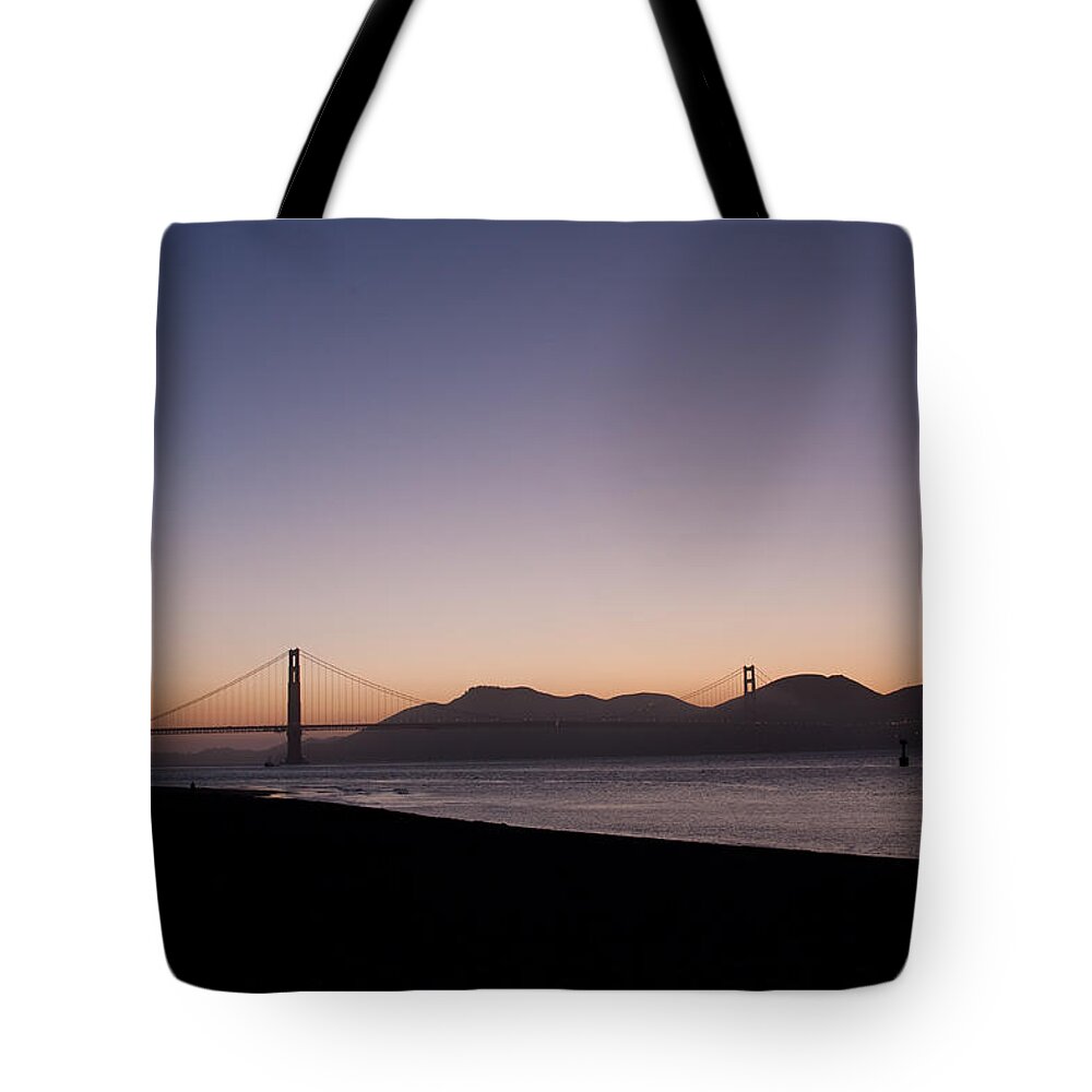 Golden Gate Tote Bag featuring the photograph Golden Gate by Ralf Kaiser