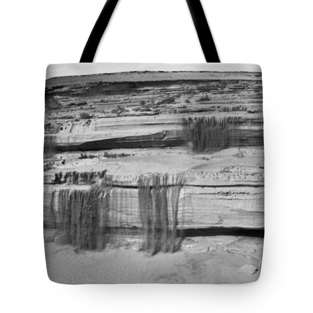 Grand Falls Tote Bag featuring the photograph Grand Falls Pano 1 by Scott Sawyer