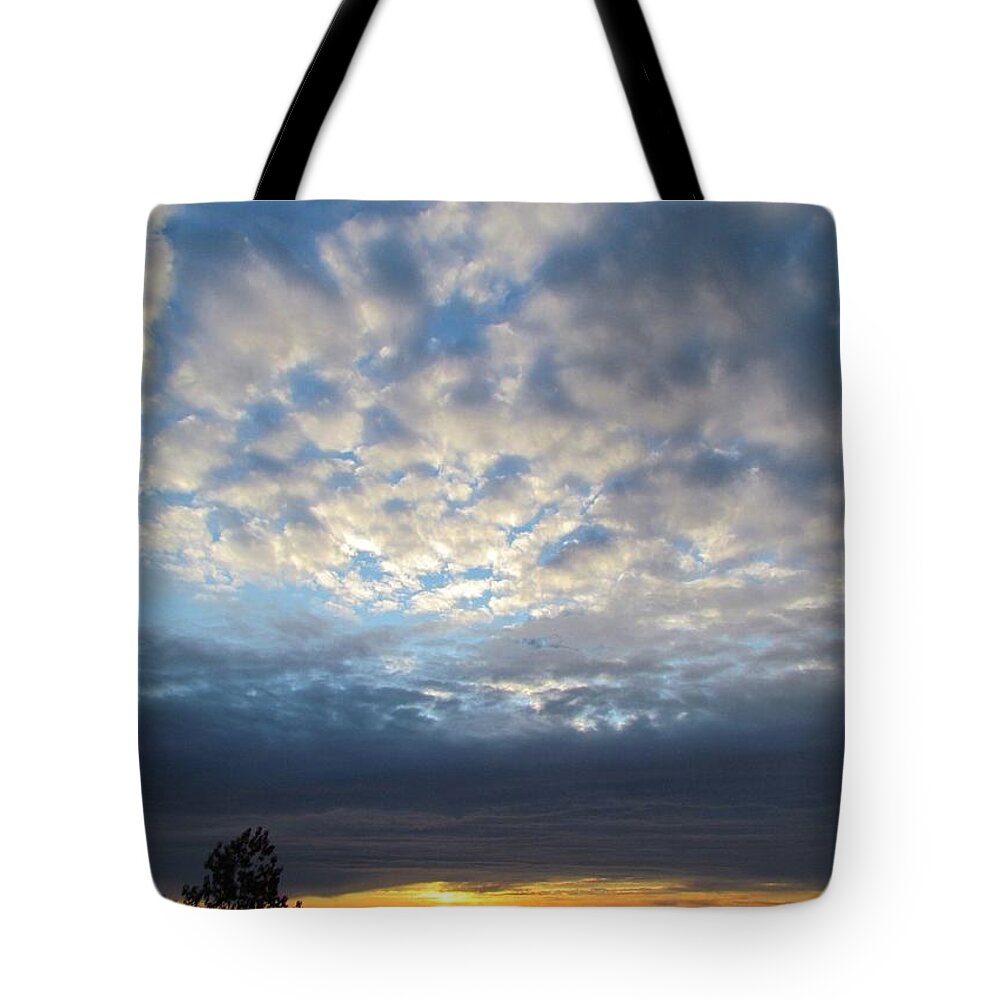 Sky Tote Bag featuring the photograph Greatest Gift by Ginger Adams