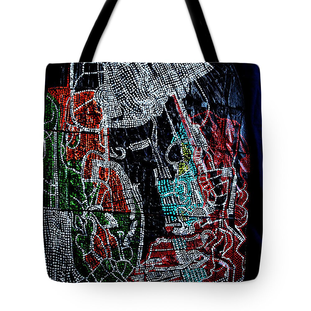 Jesus Tote Bag featuring the painting Guardian Knight of the Orient by Gloria Ssali
