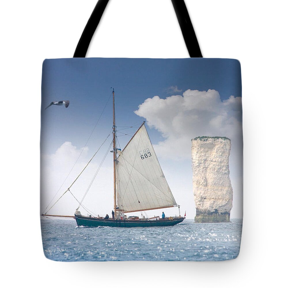 Happy Days Tote Bag featuring the photograph Happy Days by Richard Piper