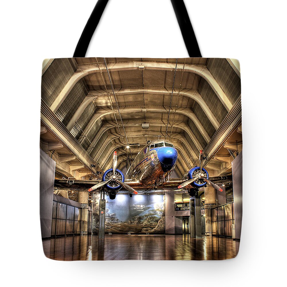  Tote Bag featuring the photograph Henry Ford Museum Entrance Dearborn MI by Nicholas Grunas