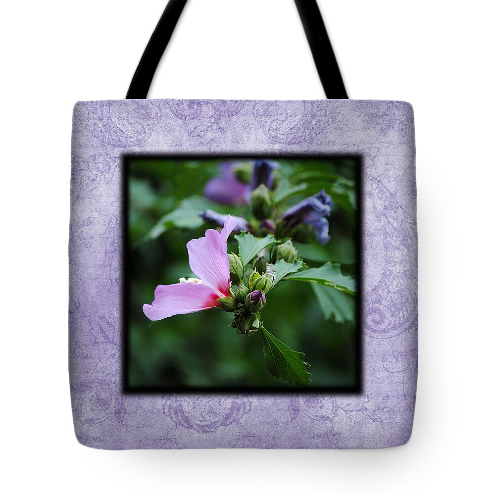 Hibiscus Tote Bag featuring the photograph Hibiscus II Photo Square by Jai Johnson