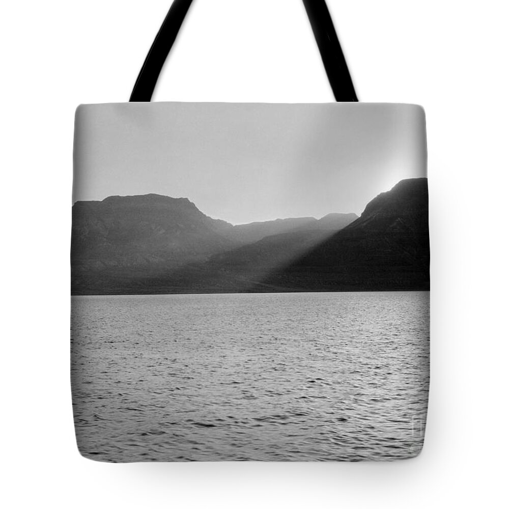 1937 Tote Bag featuring the photograph Holy Land: Dead Sea by Granger