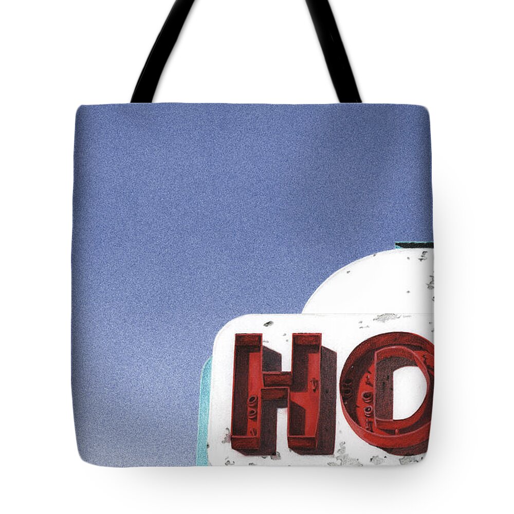 Photrealism Tote Bag featuring the drawing Hot by Rob De Vries