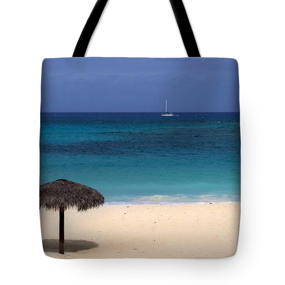 Cuba Tote Bag featuring the photograph Idyllic Day by Lynn Bolt
