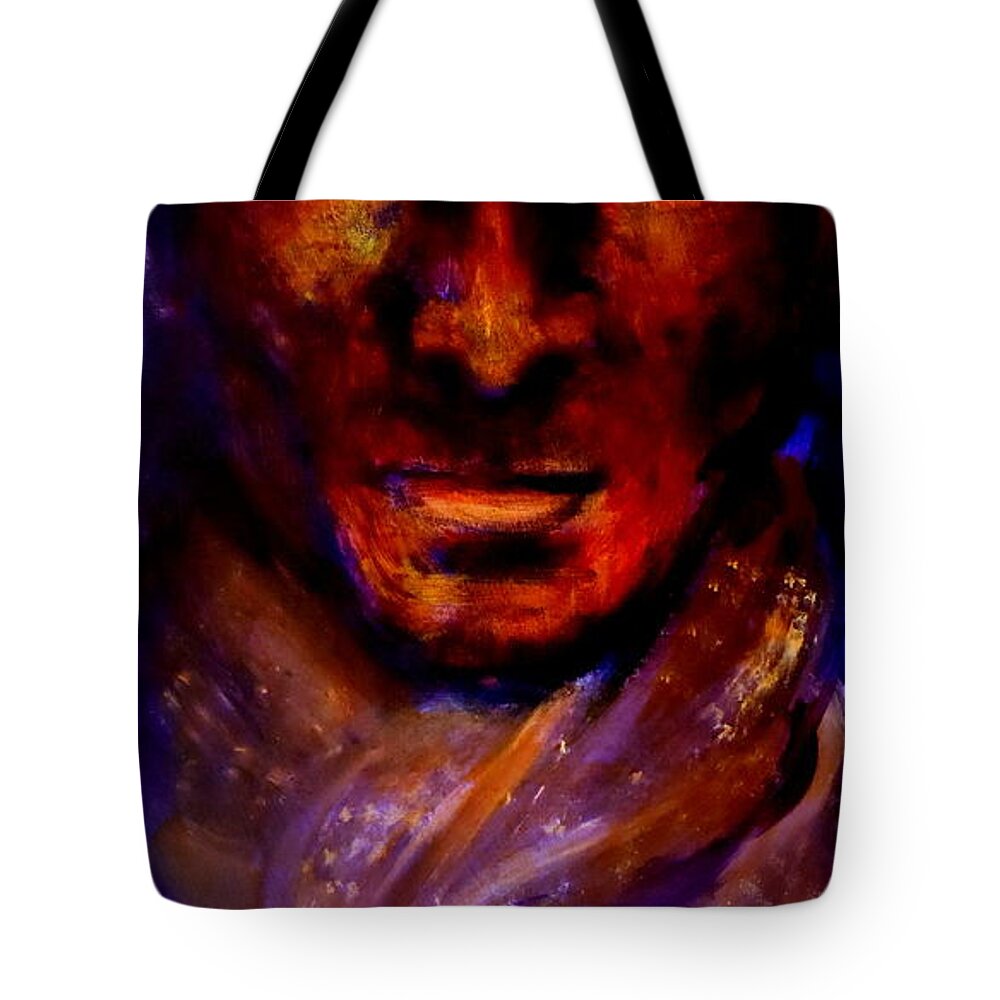 Immigrant Tote Bag featuring the painting Immigrant by Jason Reinhardt