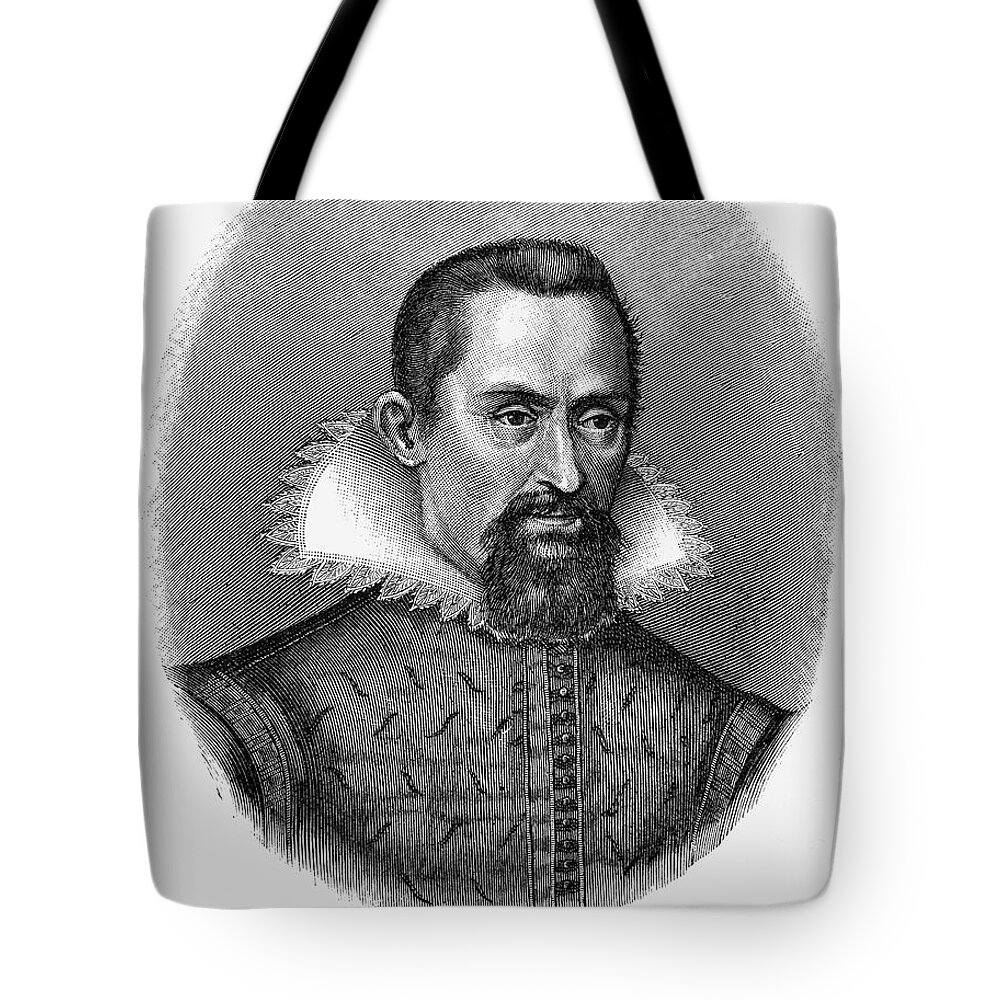 16th Century Tote Bag featuring the photograph Johannes Kepler by Granger