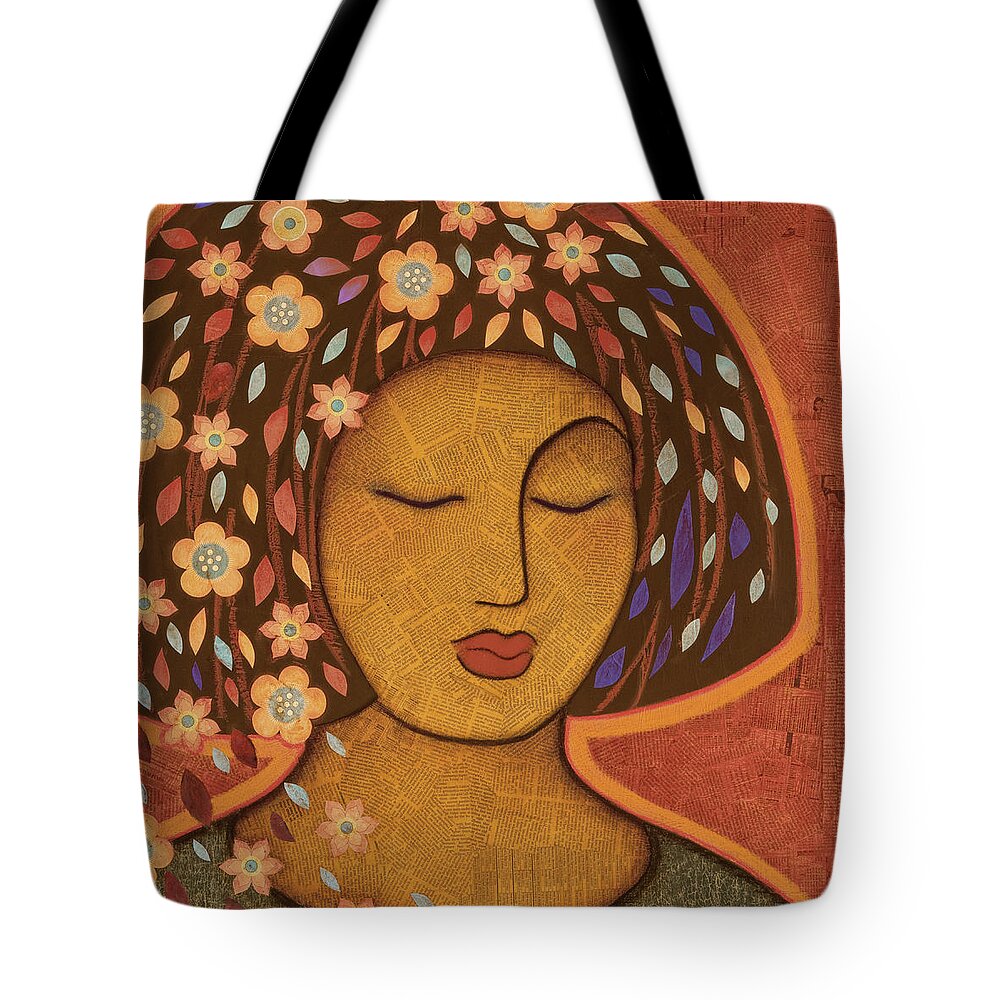 Icon Tote Bag featuring the painting Kali by Gloria Rothrock