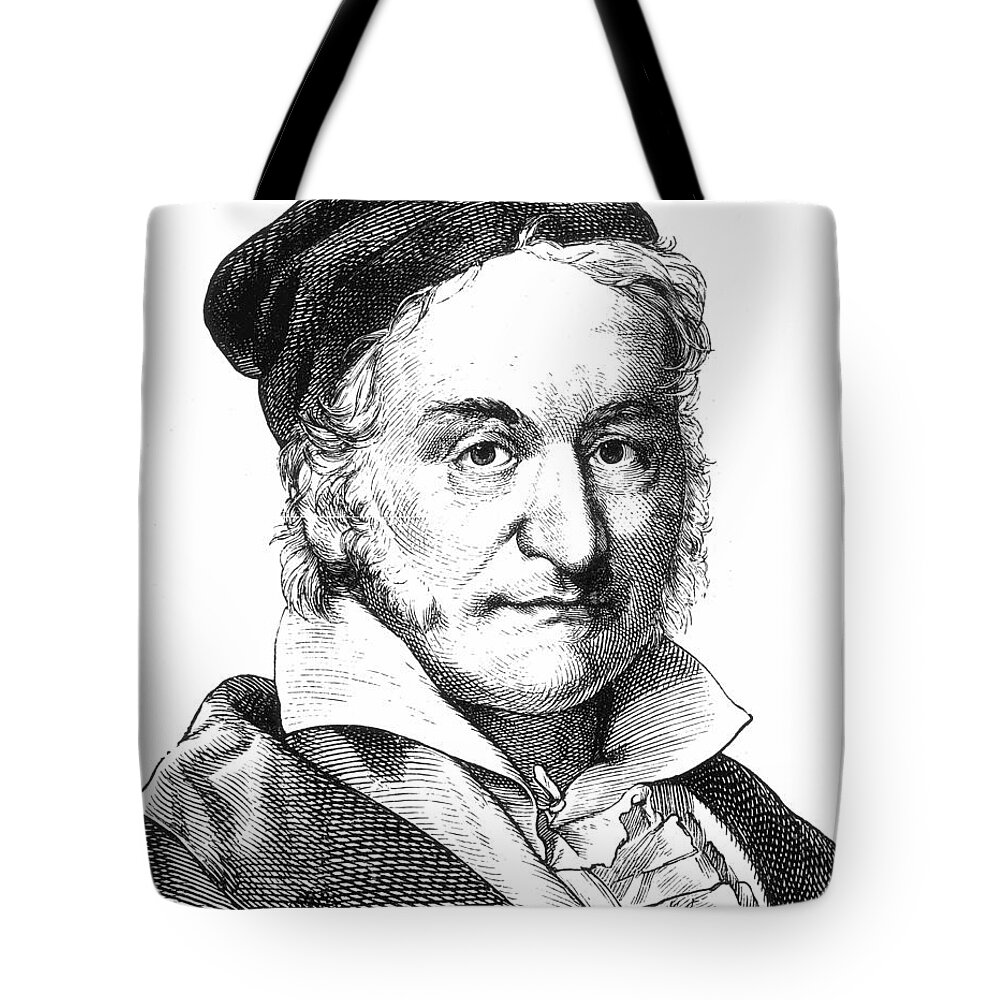 19th Century Tote Bag featuring the photograph Karl Friedrich Gauss by Granger