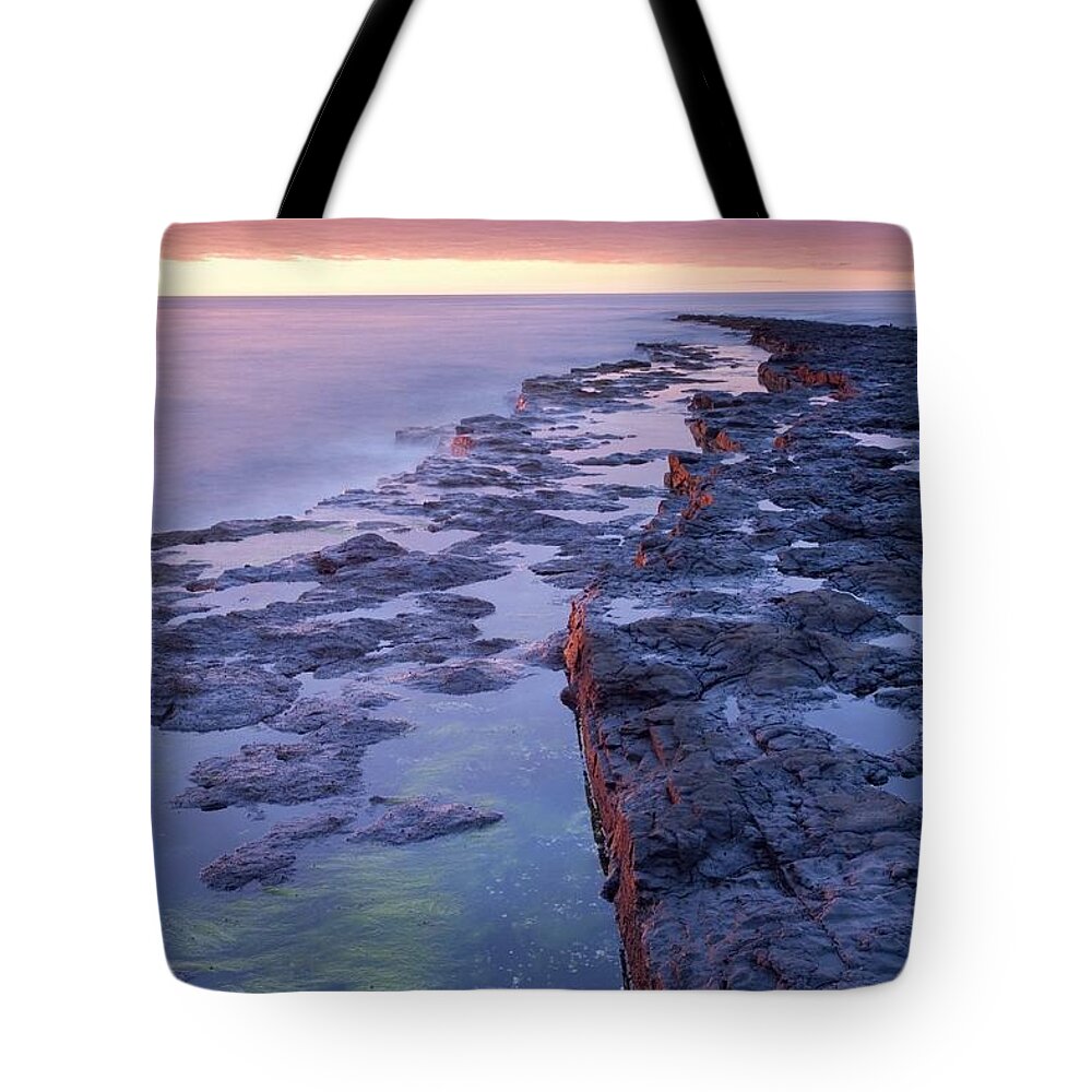 Sunset Tote Bag featuring the photograph Killala Bay, Co Sligo, Ireland Bay At by Gareth McCormack