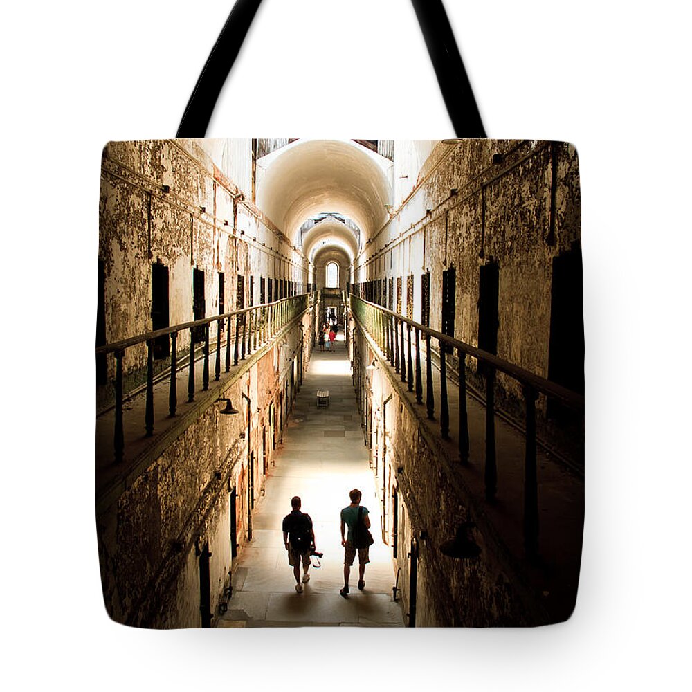 Art Tote Bag featuring the photograph Light at the end of the journey by Ellie Teramoto