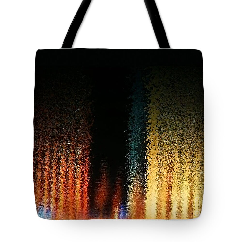 Tree Tote Bag featuring the photograph Little Trees in Big City by Eena Bo