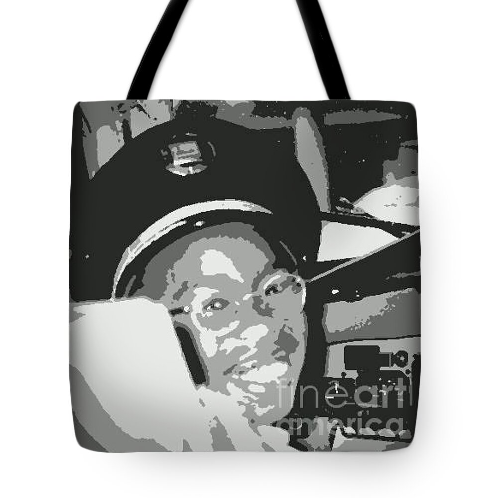 Little Boy Tote Bag featuring the photograph Look Mom I'm A Pilot Now by Angela L Walker