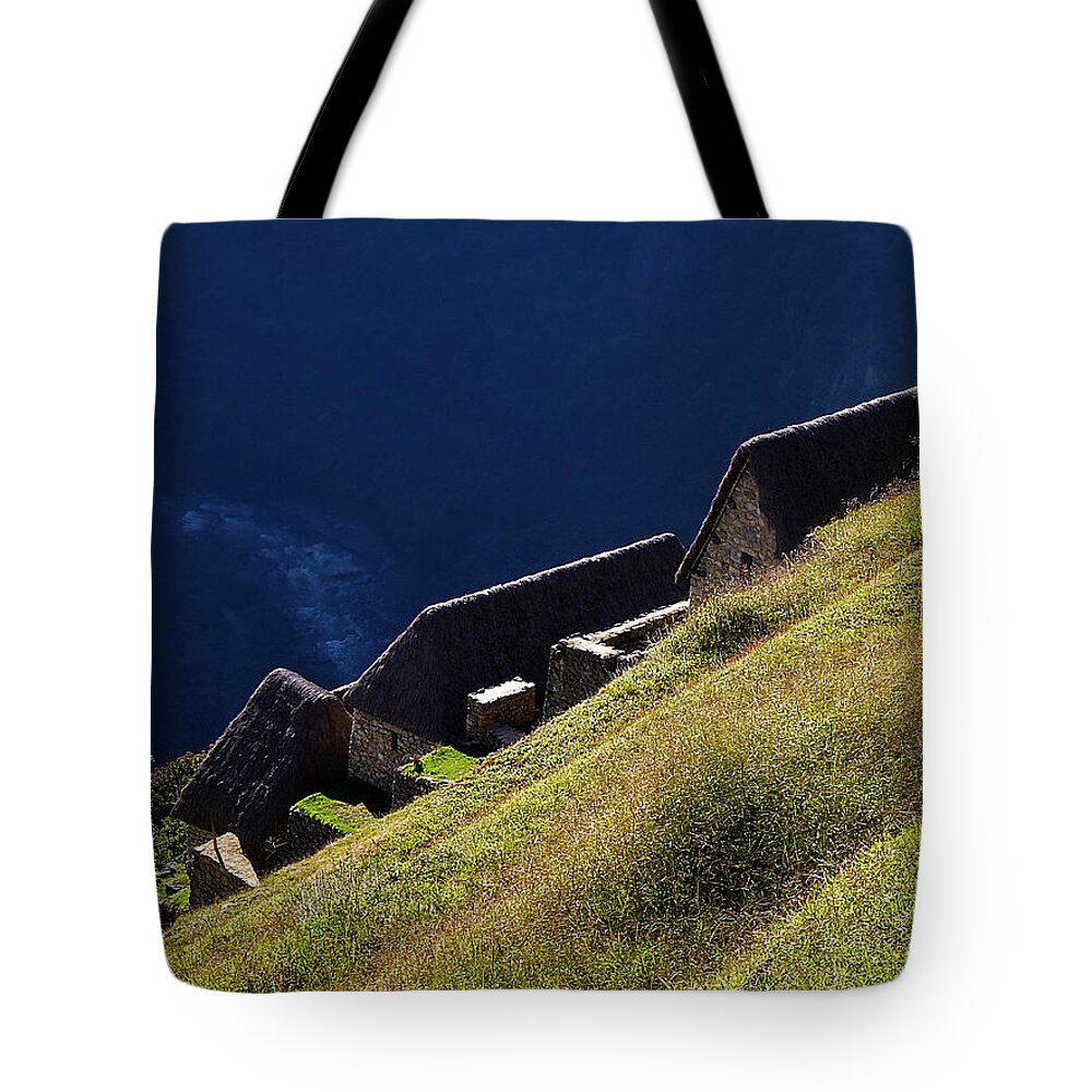 Peru Tote Bag featuring the photograph Machu Picchu Peru 5 by Xueling Zou