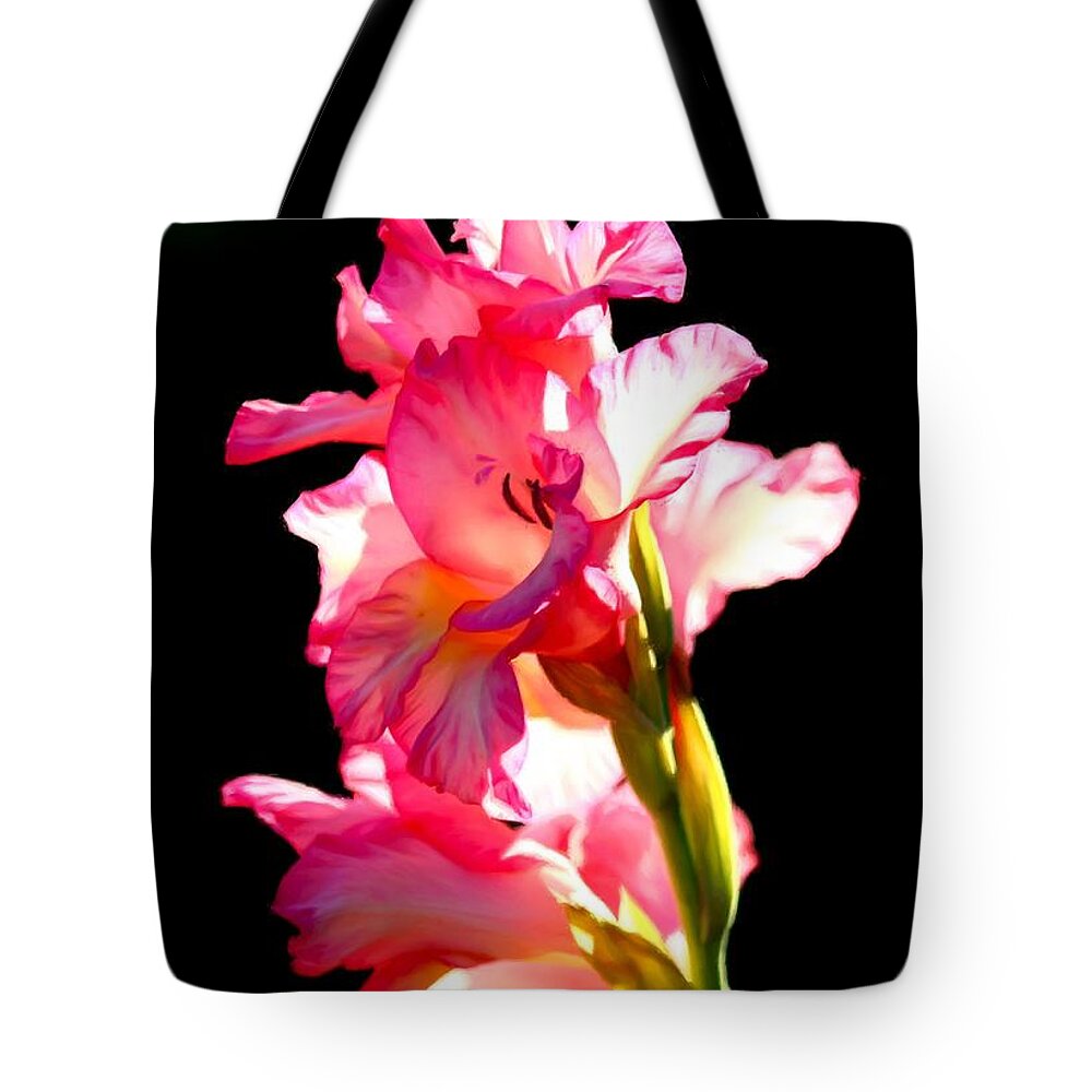 Galadiolus Tote Bag featuring the photograph Majestic Gladiolus by Patrick Witz