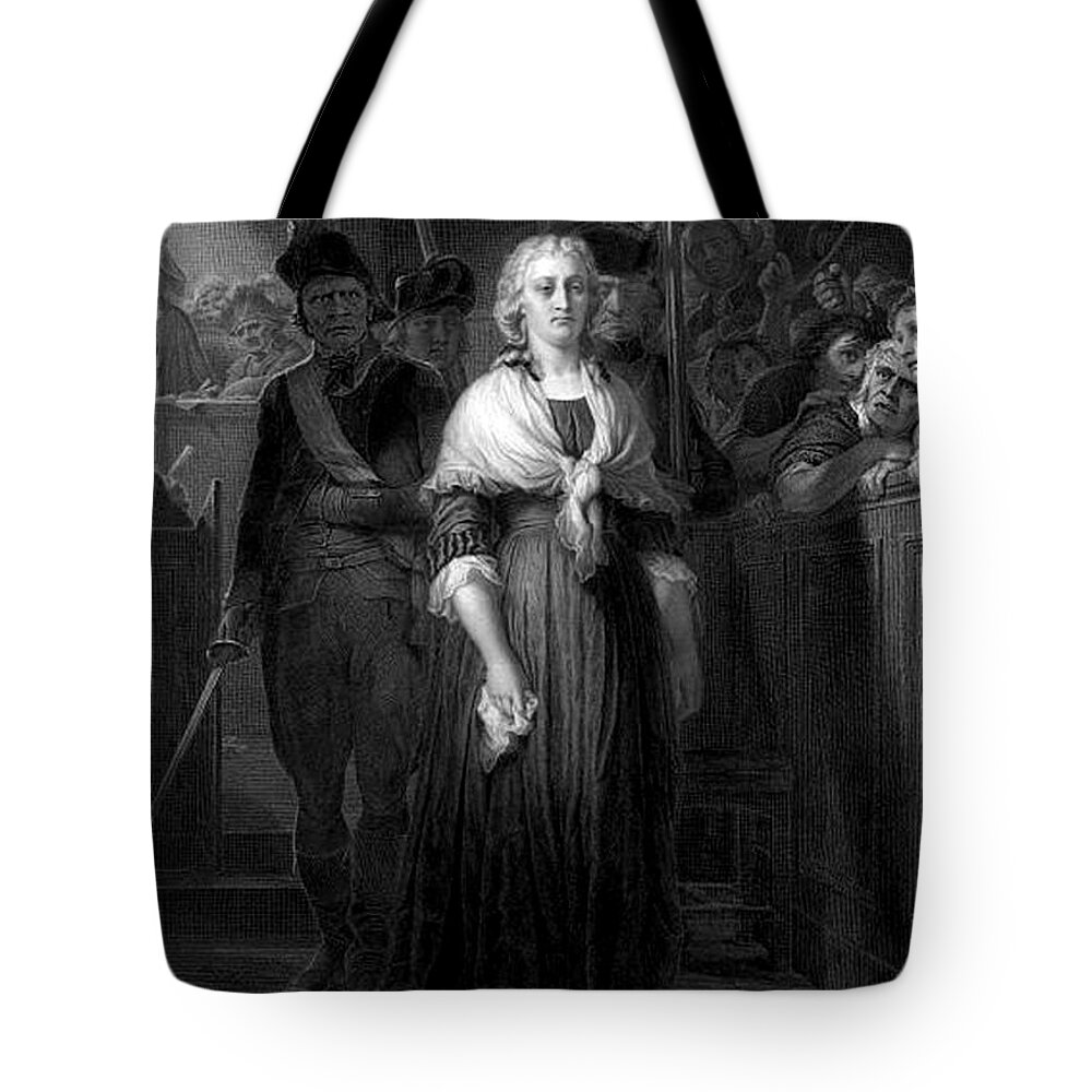 History Tote Bag featuring the photograph Marie Antoinette, Queen Of France by Photo Researchers