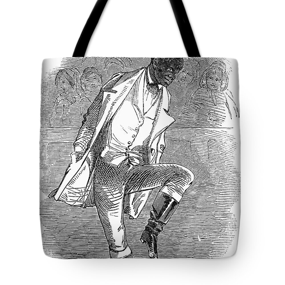 1848 Tote Bag featuring the photograph MASTER JUBA (c1825-c1852) by Granger
