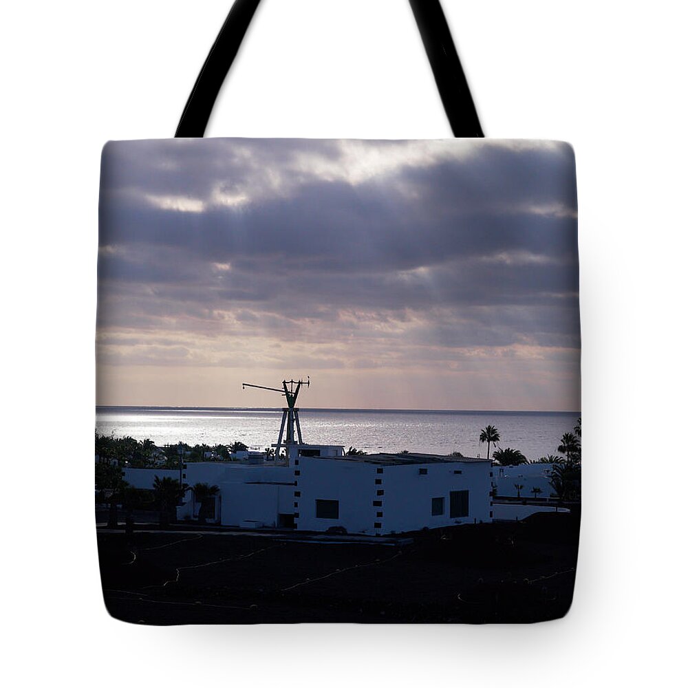 Canary Islands Tote Bag featuring the photograph Matagorda by Jouko Lehto