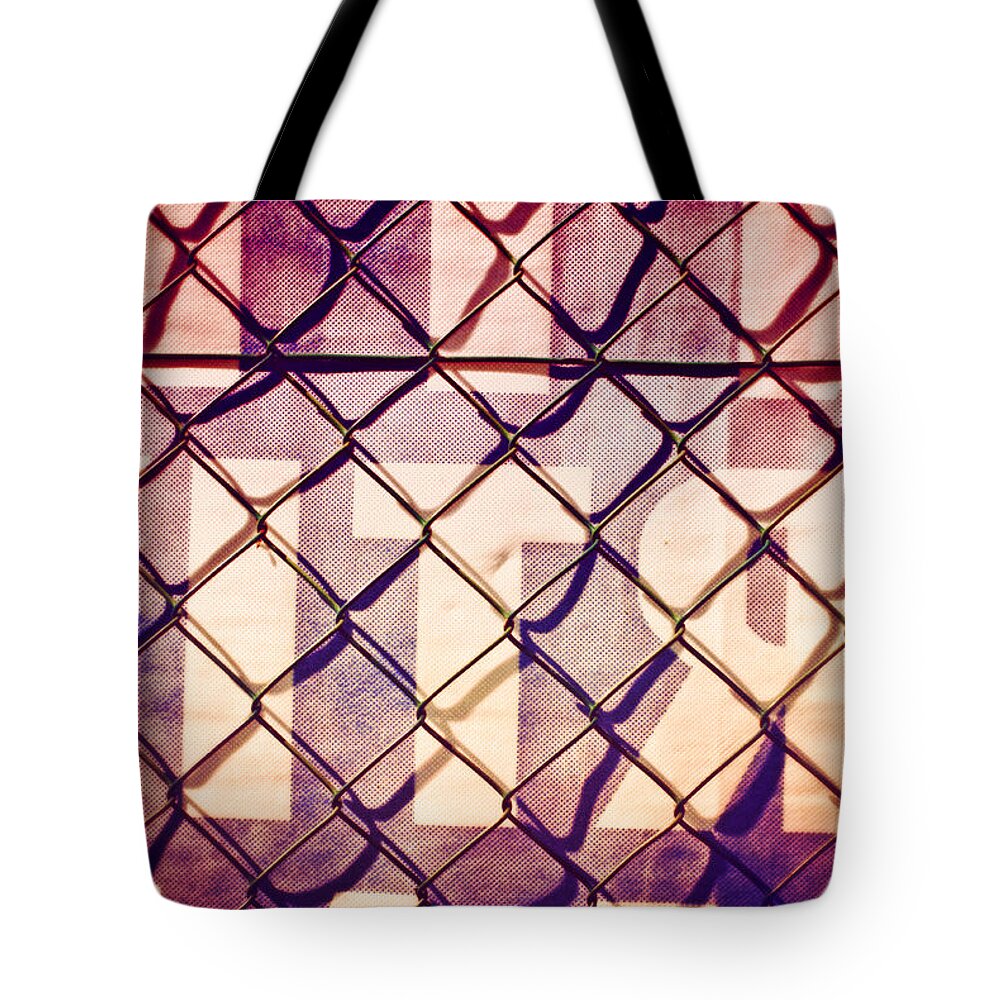 Mesh Tote Bag featuring the photograph Mesh III by Silvia Ganora