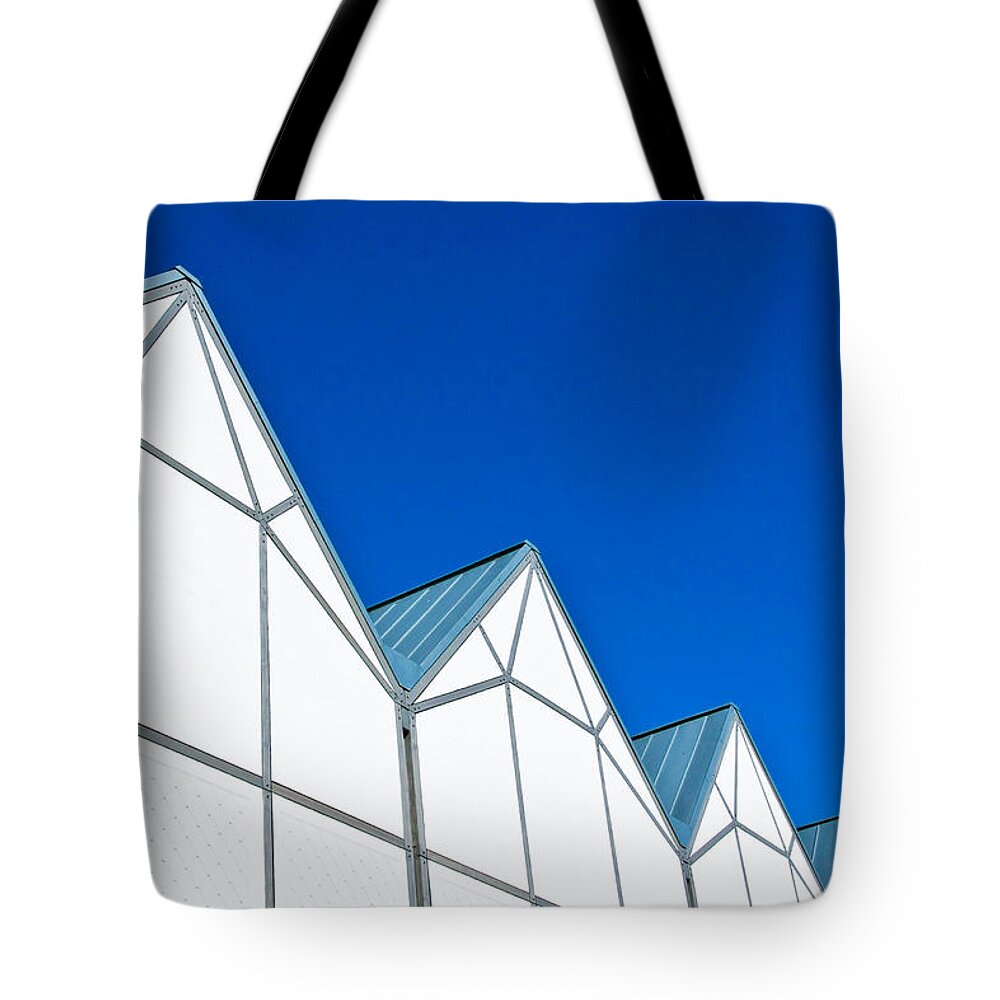 Architecture Tote Bag featuring the photograph Modern architecture by Tom Gowanlock