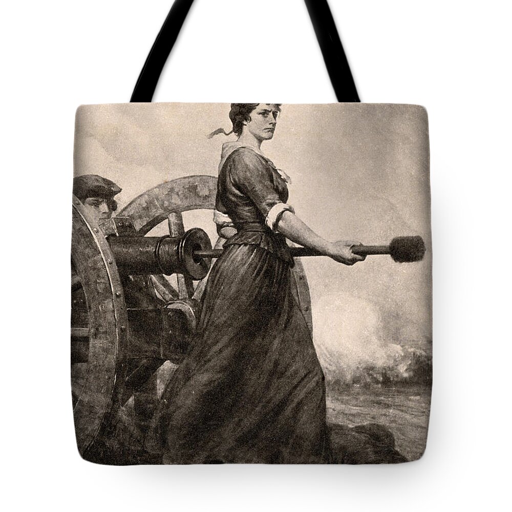 Molly Pitcher Tote Bags