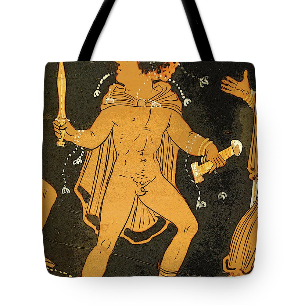 Jost Tote Bag featuring the photograph Nude Fighter by Jost Houk