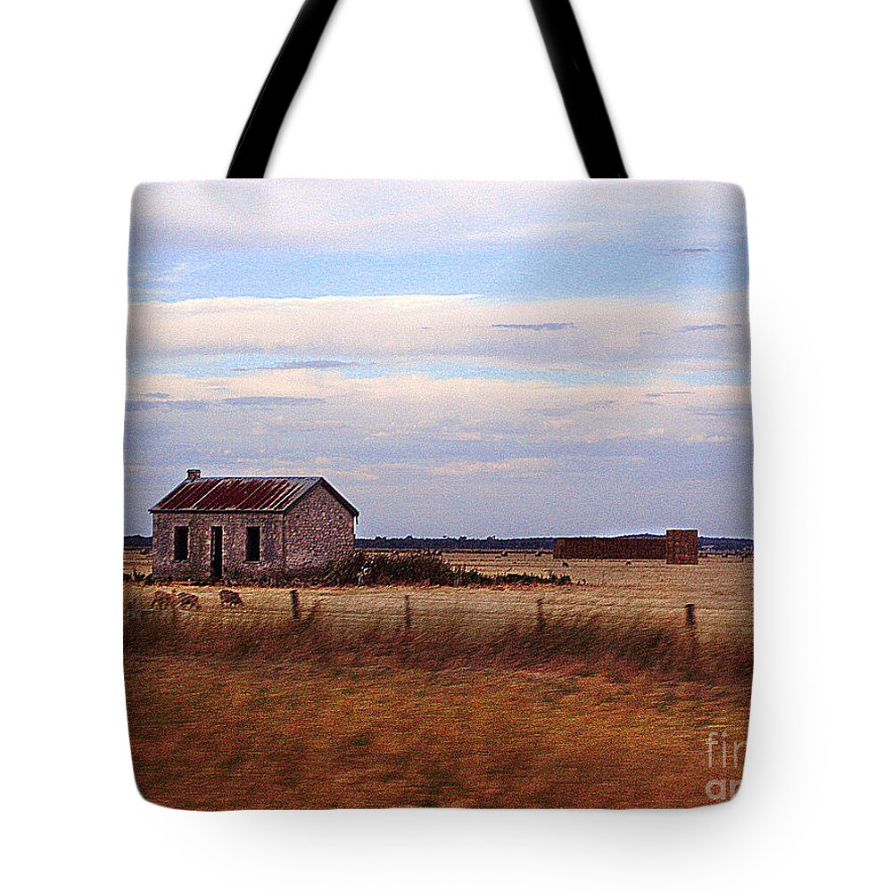 Barn Tote Bag featuring the photograph Old Barn by Eena Bo