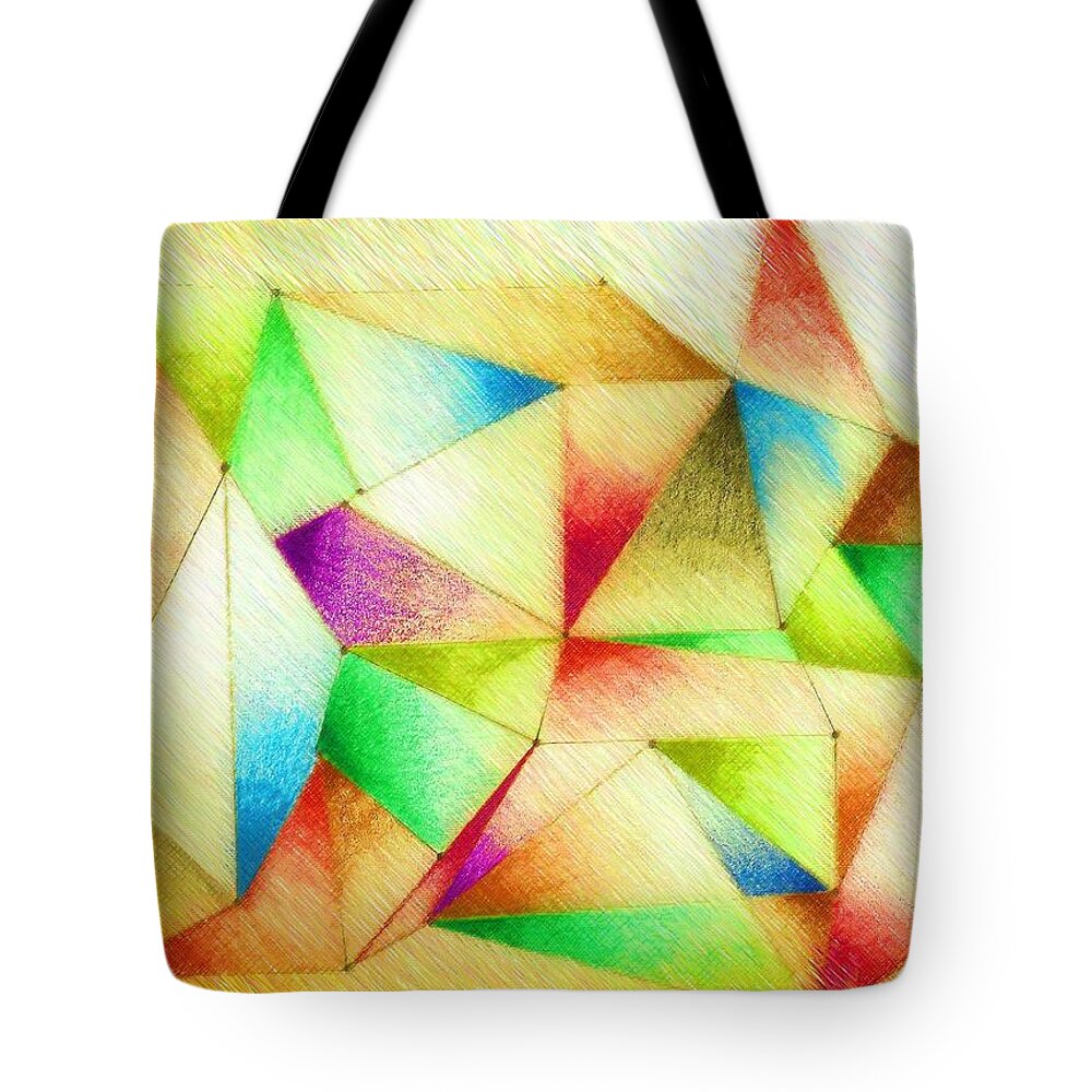 Dream Tote Bag featuring the mixed media One Night Of Dreams by Alec Drake