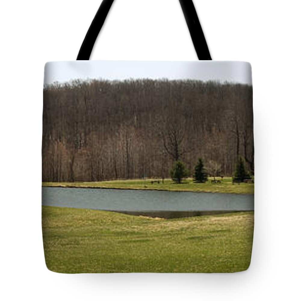 Concept Tote Bag featuring the photograph Optical Illusion by Ted Kinsman