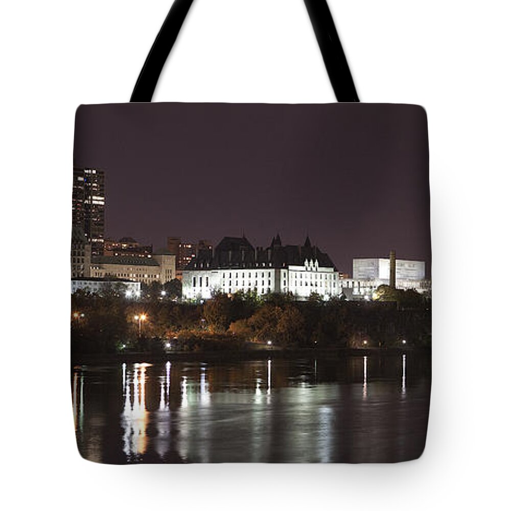 Ottawa Tote Bag featuring the photograph Ottawa Skyline by Eunice Gibb