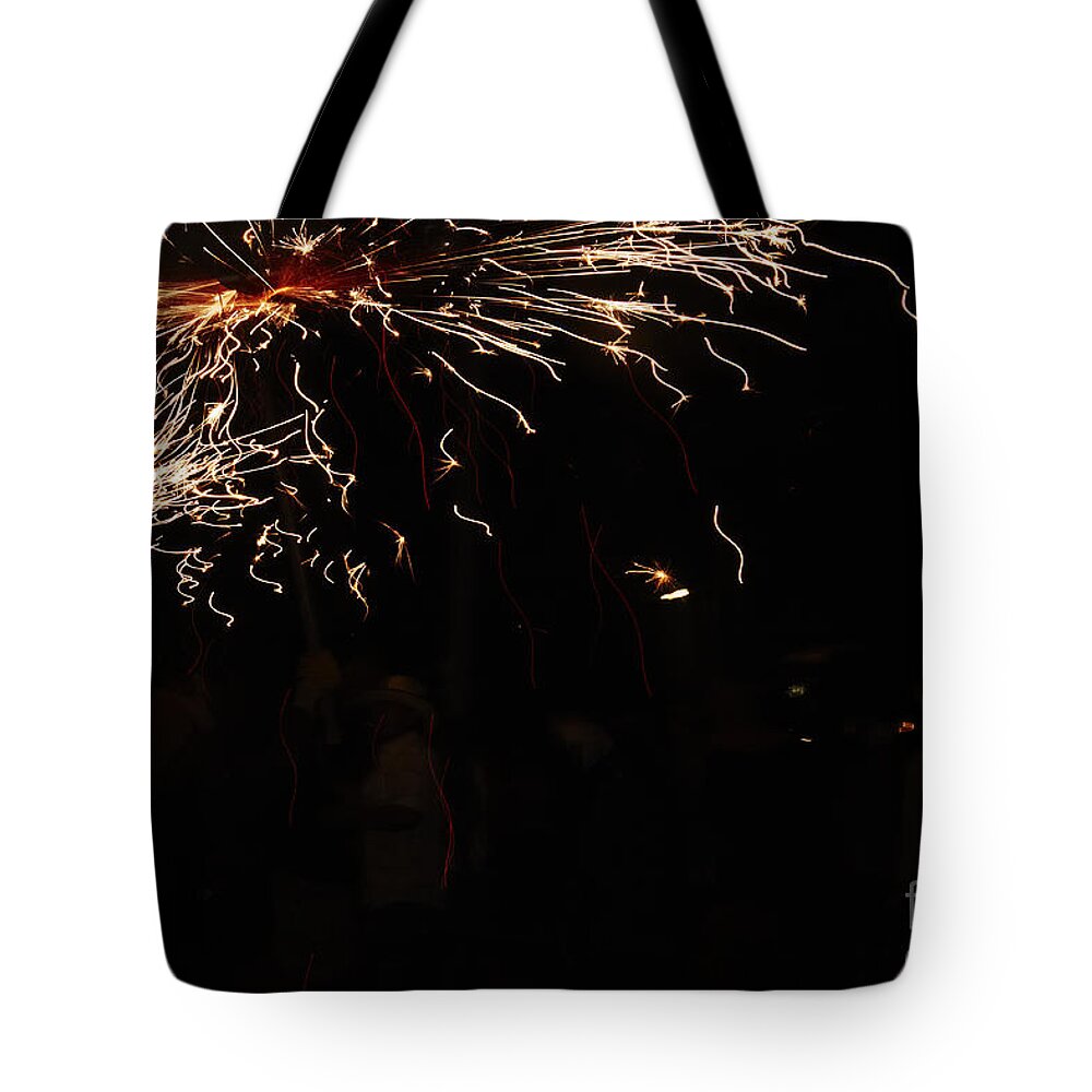 Fuego Tote Bag featuring the photograph Painting by Agusti Pardo Rossello
