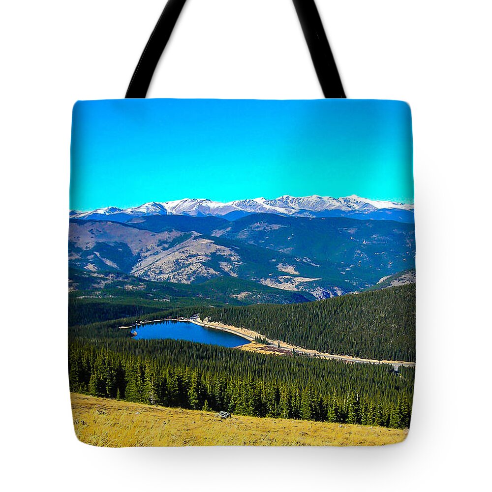 Landscape Tote Bag featuring the photograph Paradise by Shannon Harrington