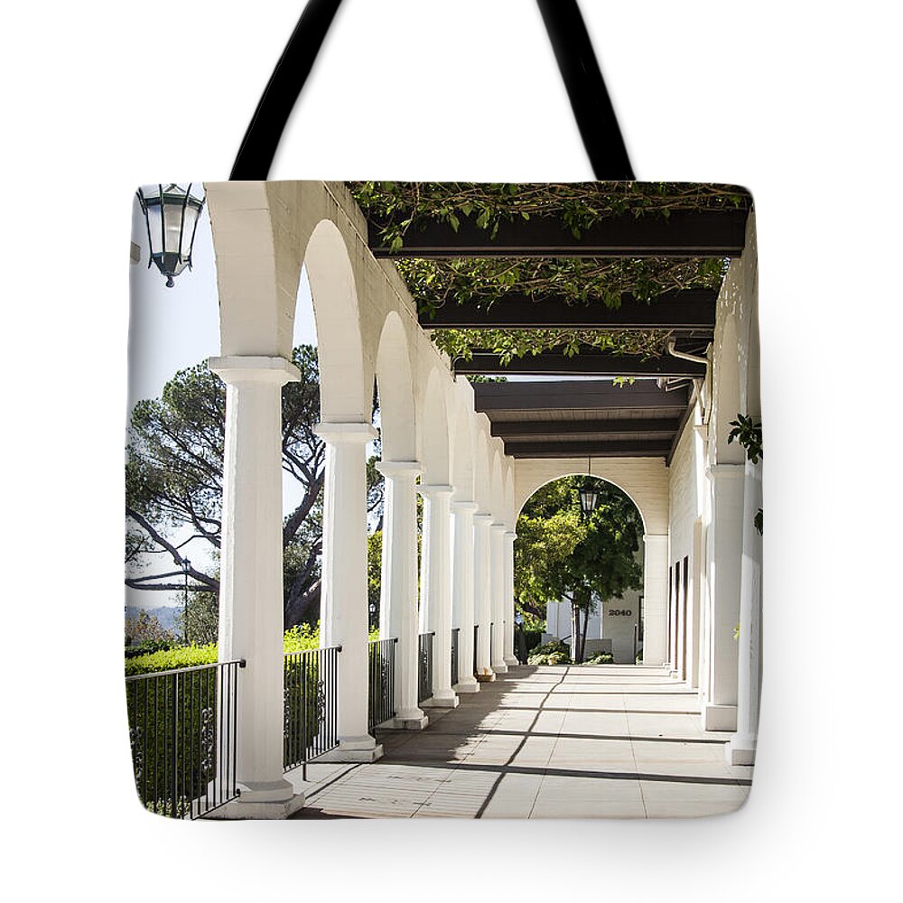 Arches Tote Bag featuring the photograph Path To The Gardens by Marta Cavazos-Hernandez