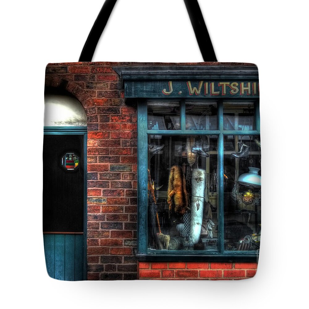 Art Tote Bag featuring the photograph Pawnbroker's Shop by Yhun Suarez