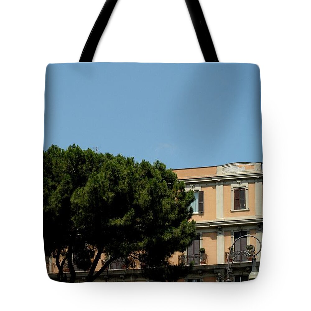 Italy Tote Bag featuring the photograph Piazza Cavour by Joseph Yarbrough